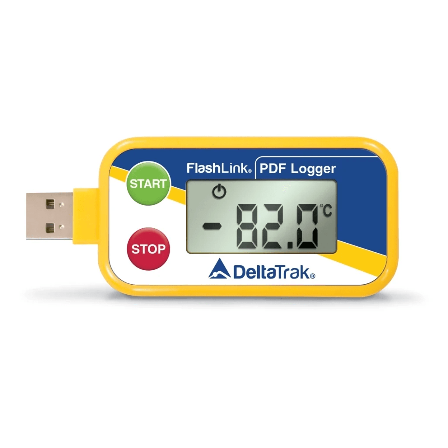 DeltaTrak 40701 FlashLink Dry Ice USB PDF Shipping Logger