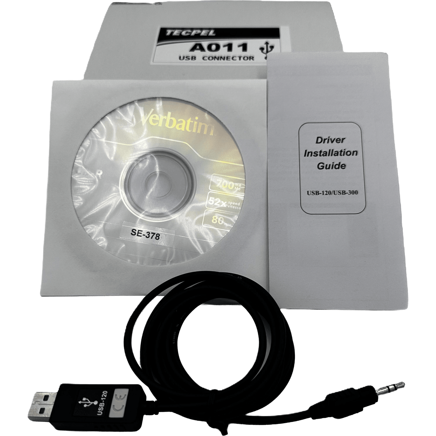 USB Driver, USB Cable and Software