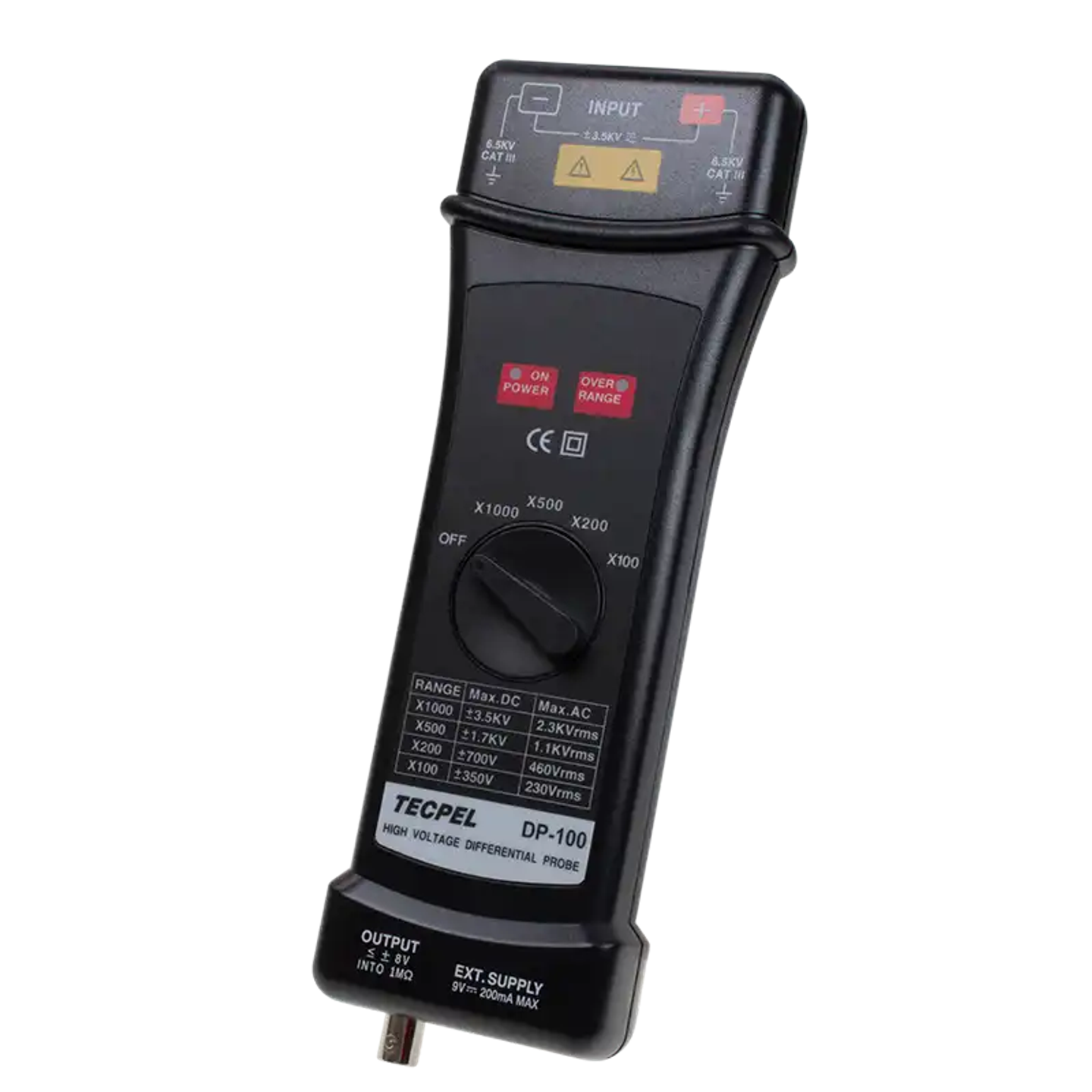 100MHz Oscilloscope Differential Probe