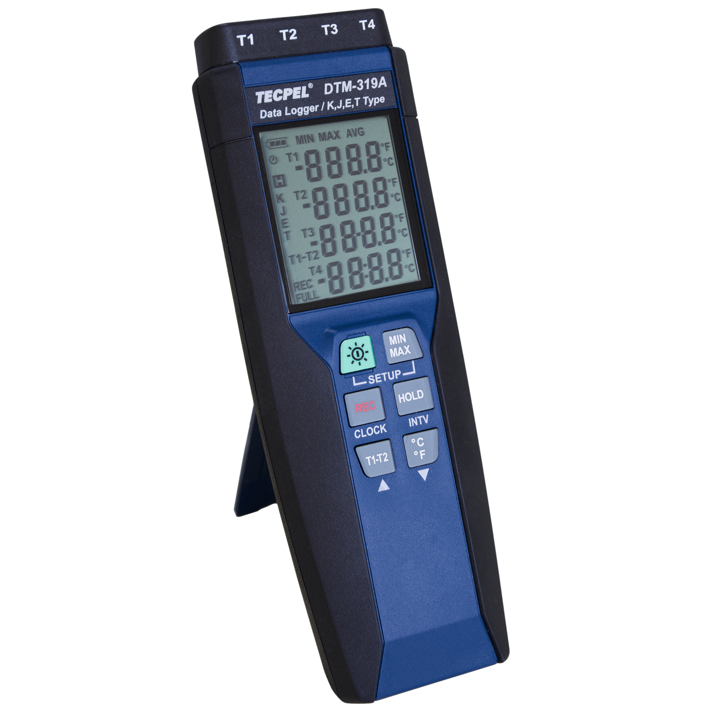 4-Channel Thermocouple Thermometer