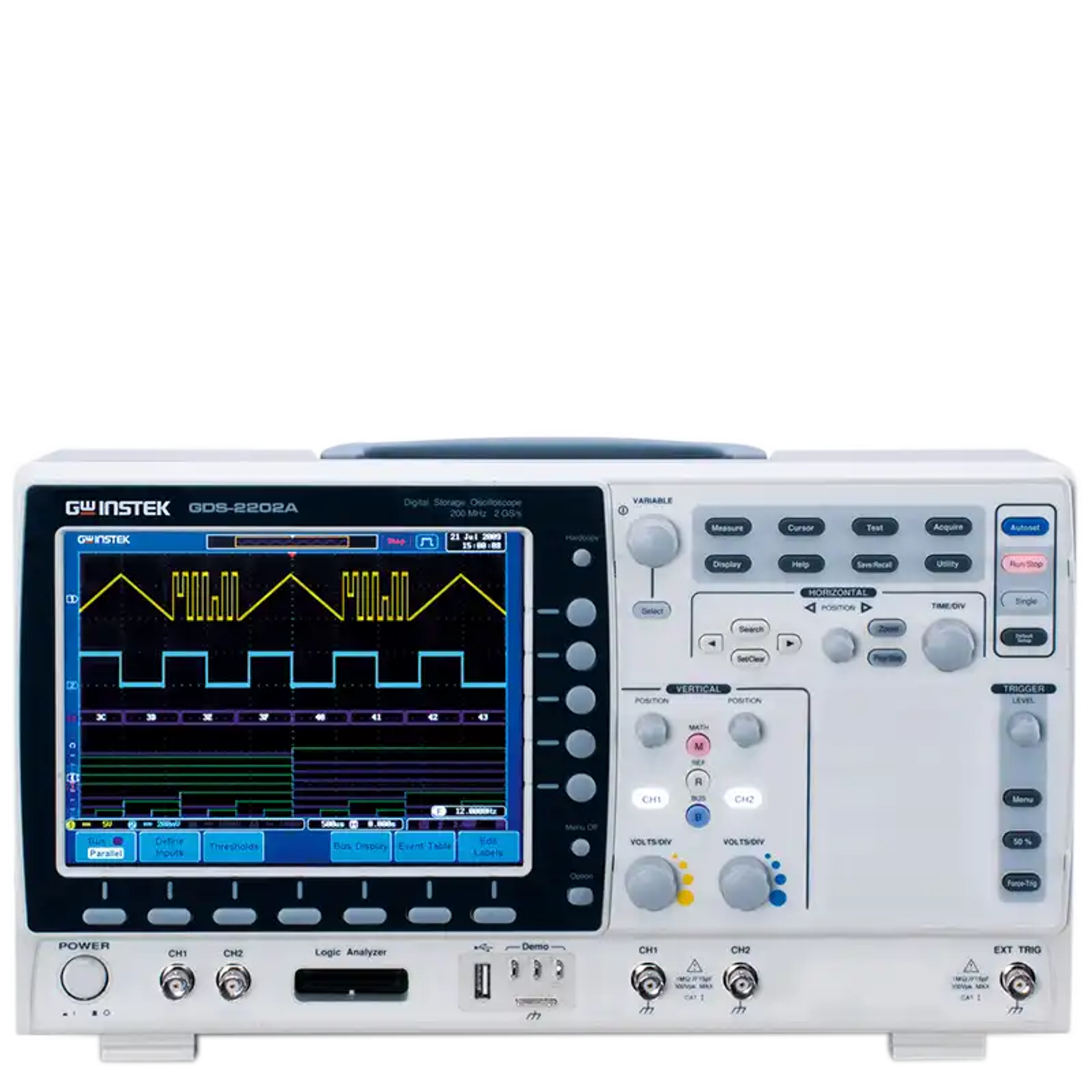 300MHz 2-channel Desktop Digital Oscilloscope