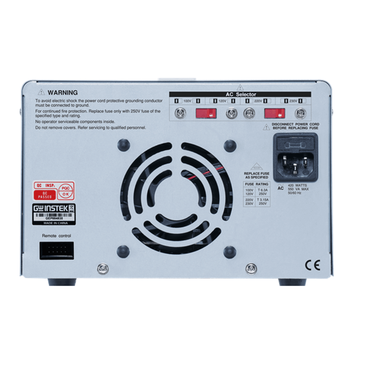 32V/3A Four-Channel Linear DC Power Supply