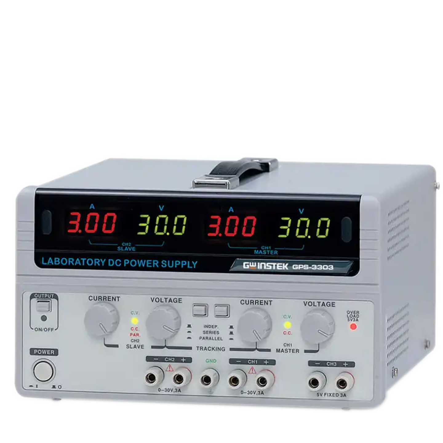 30V/3A DC Power Supply(30V/3A *2 ; 5V/3A *1)