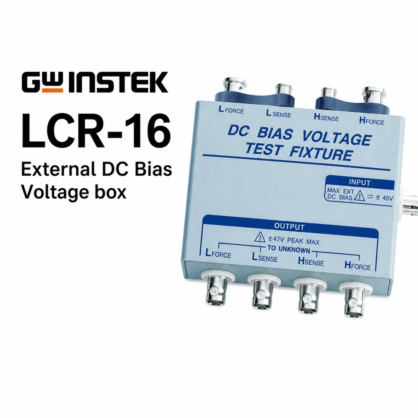 LCR-16 External DC Bias Voltage Box