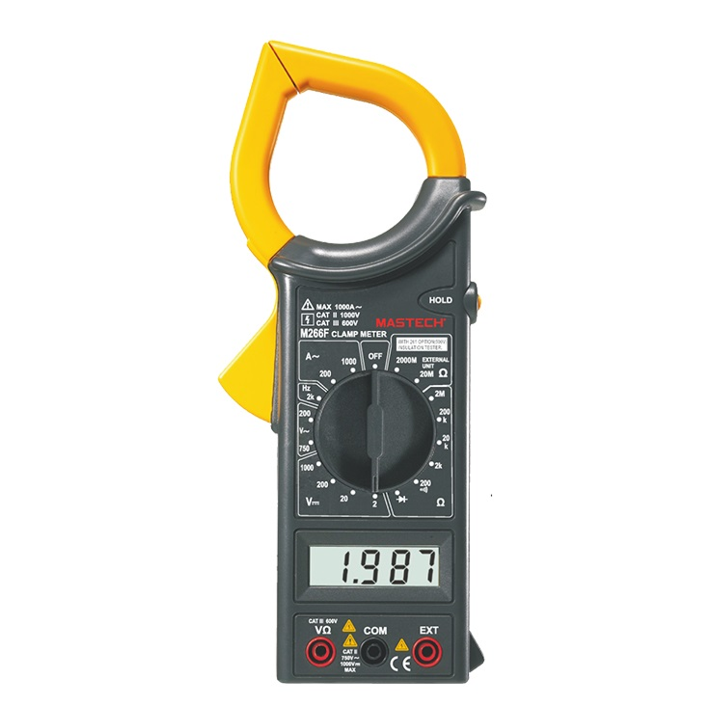 M266F 1000A  AC Digital Clamp Meter +Insulation Test 2000MΩ