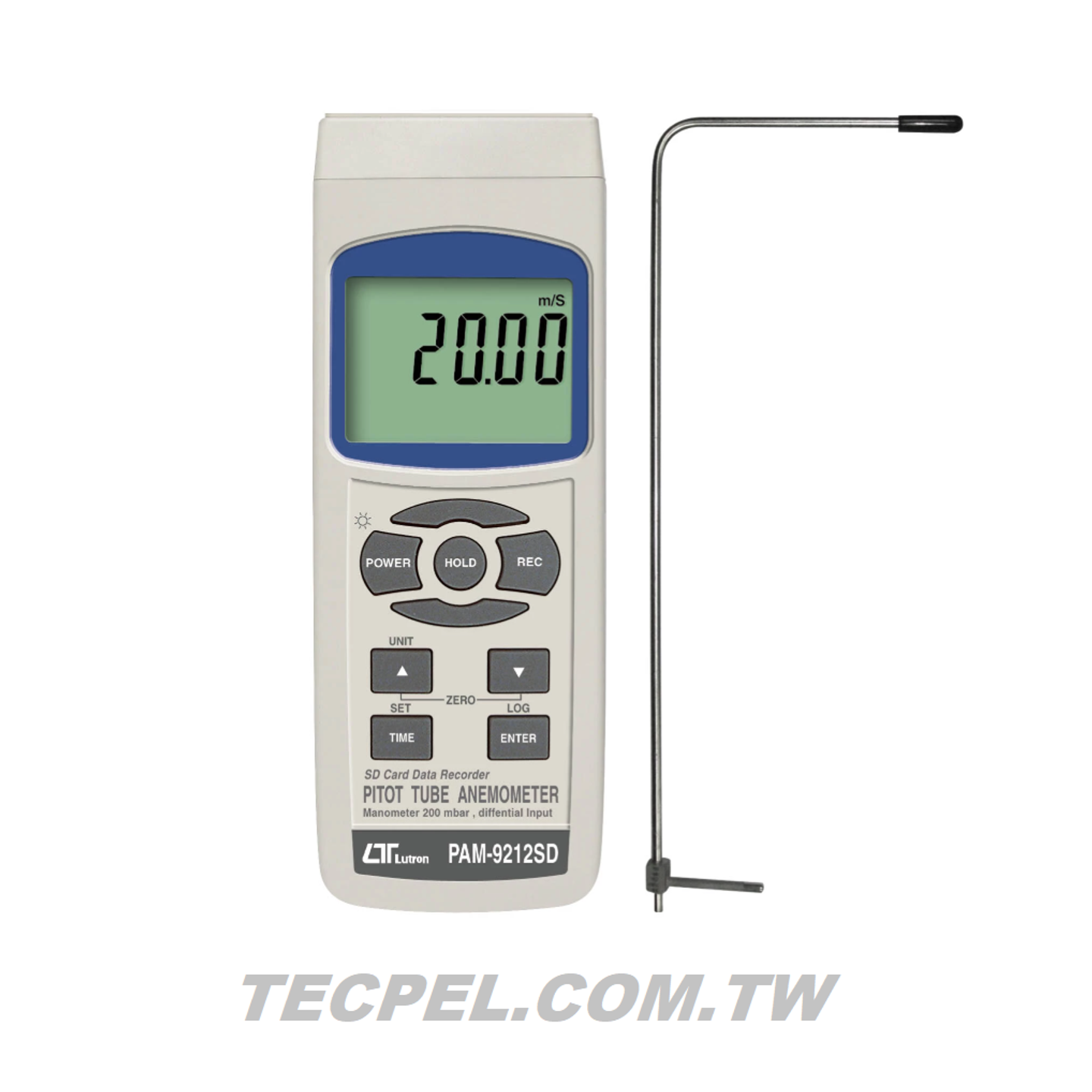 Differential Pressure Anemometer (Pitot Tube Anemometer)