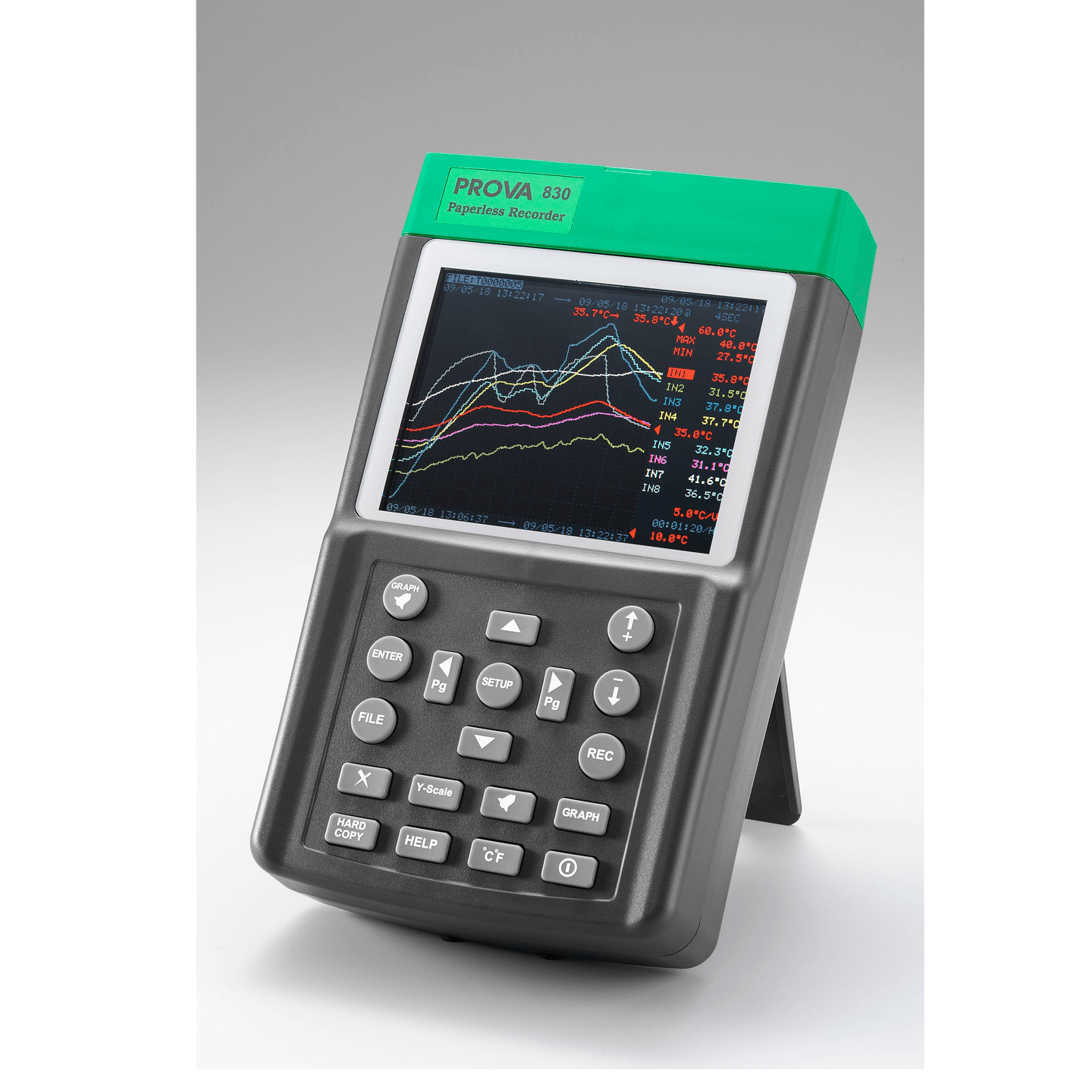 PROVA-830 Portable Color Paperless Recorder