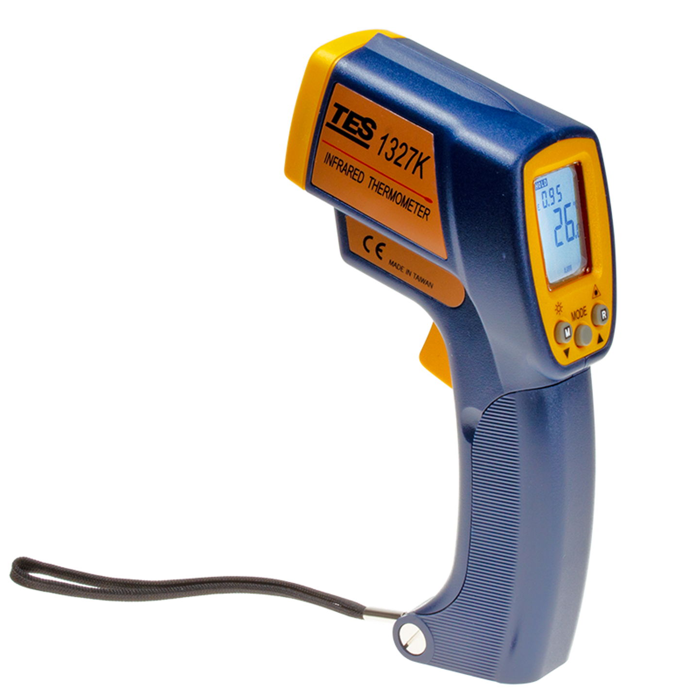 Non-Contact Infrared Thermometer with K-Type Thermocouple