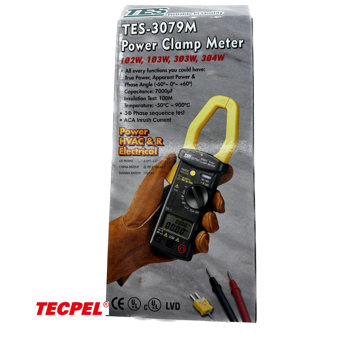 True RMS AC voltage (1000A)