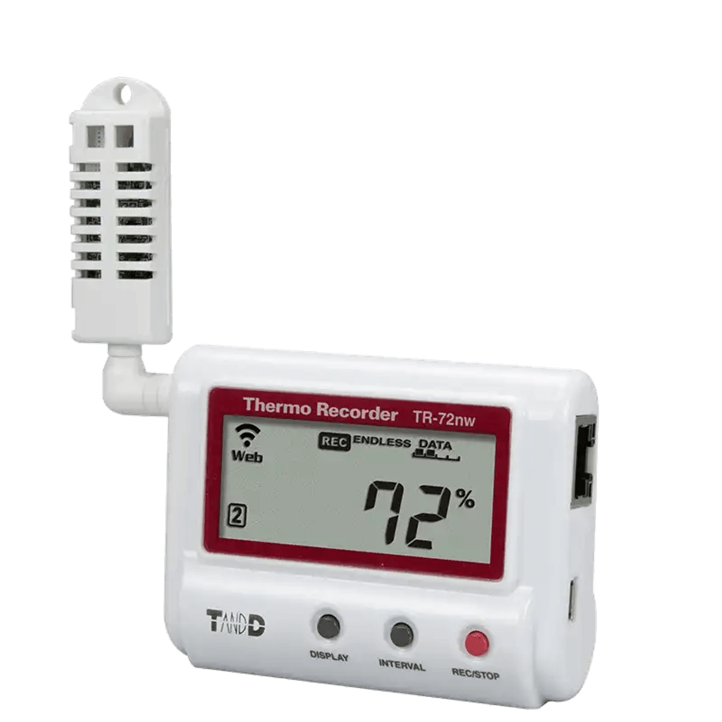 Hair type Precision Thermo and Hygro recorder