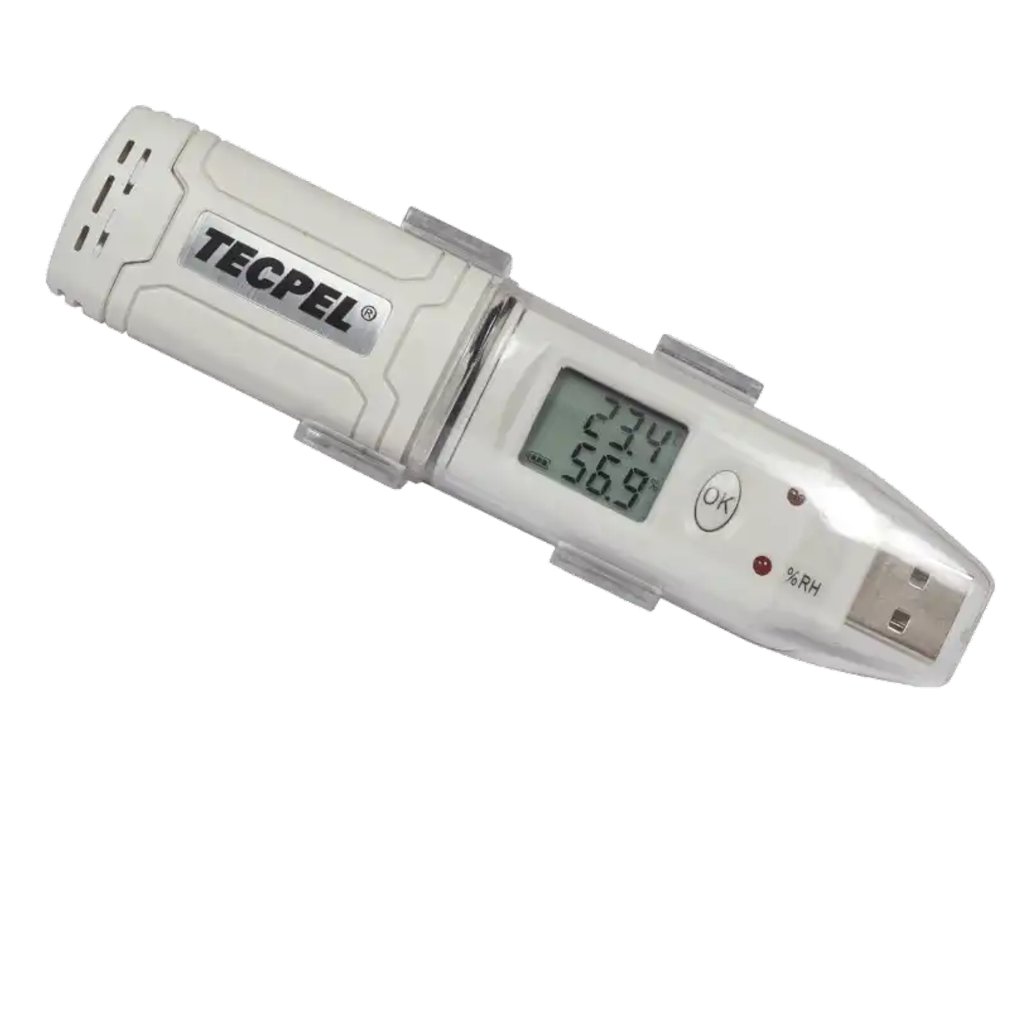 Waterproof Temperature  and humidity Data Logger