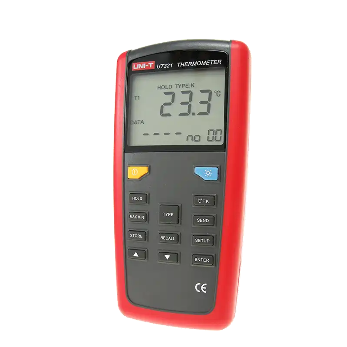 Type K J T E  Single Channel Thermocouple Thermometer