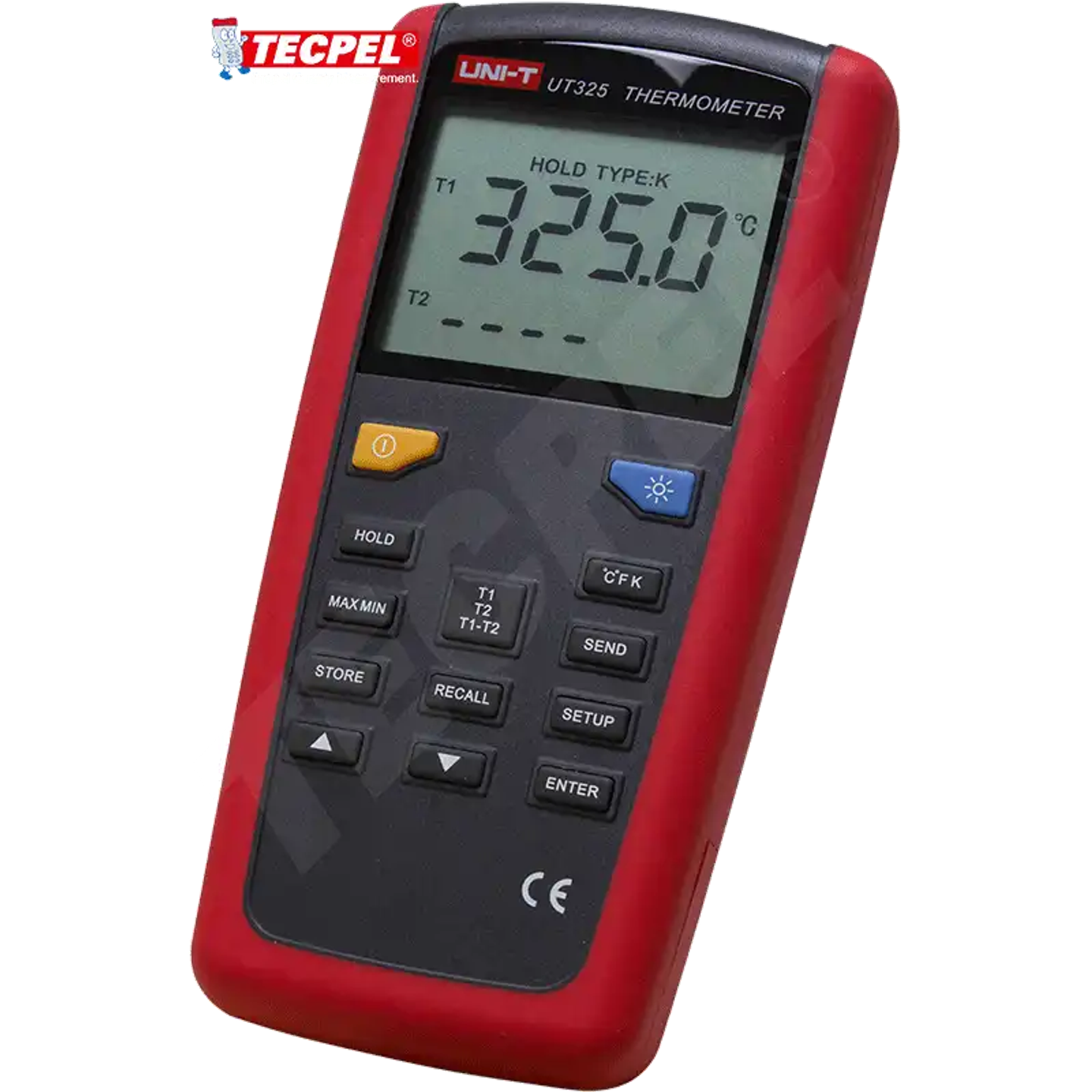 Type K J T E R S N  Dual Channel Thermocouple Thermometer