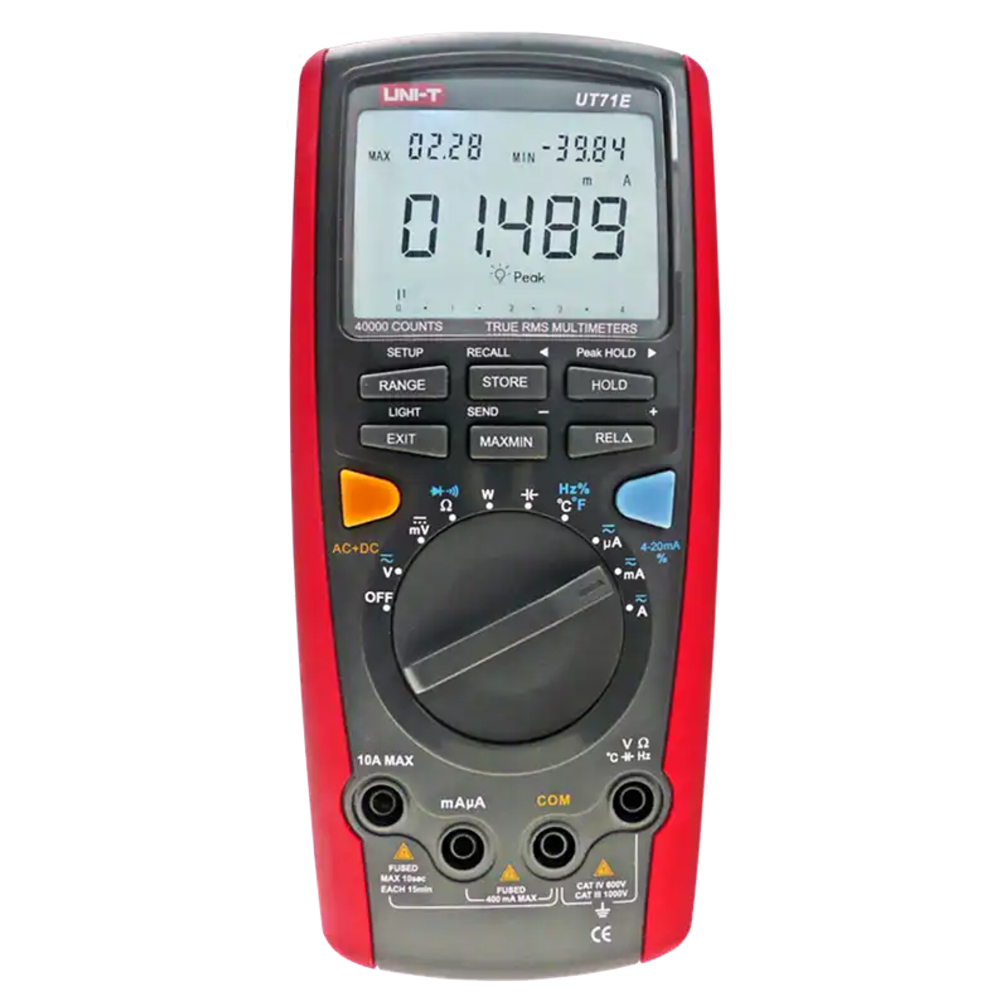 Multifunction Digital Multimeter, Three-Function Meter