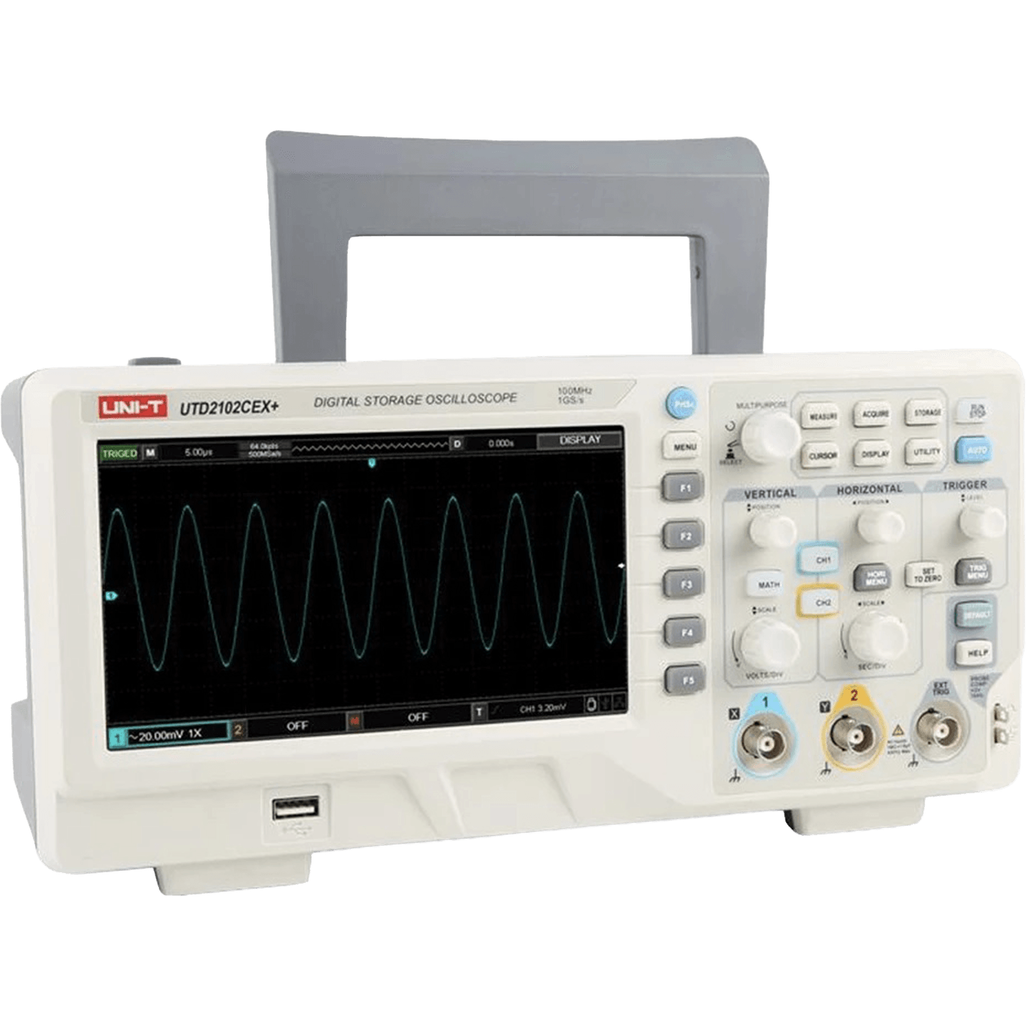 100MHz Desktop Digital Oscilloscope