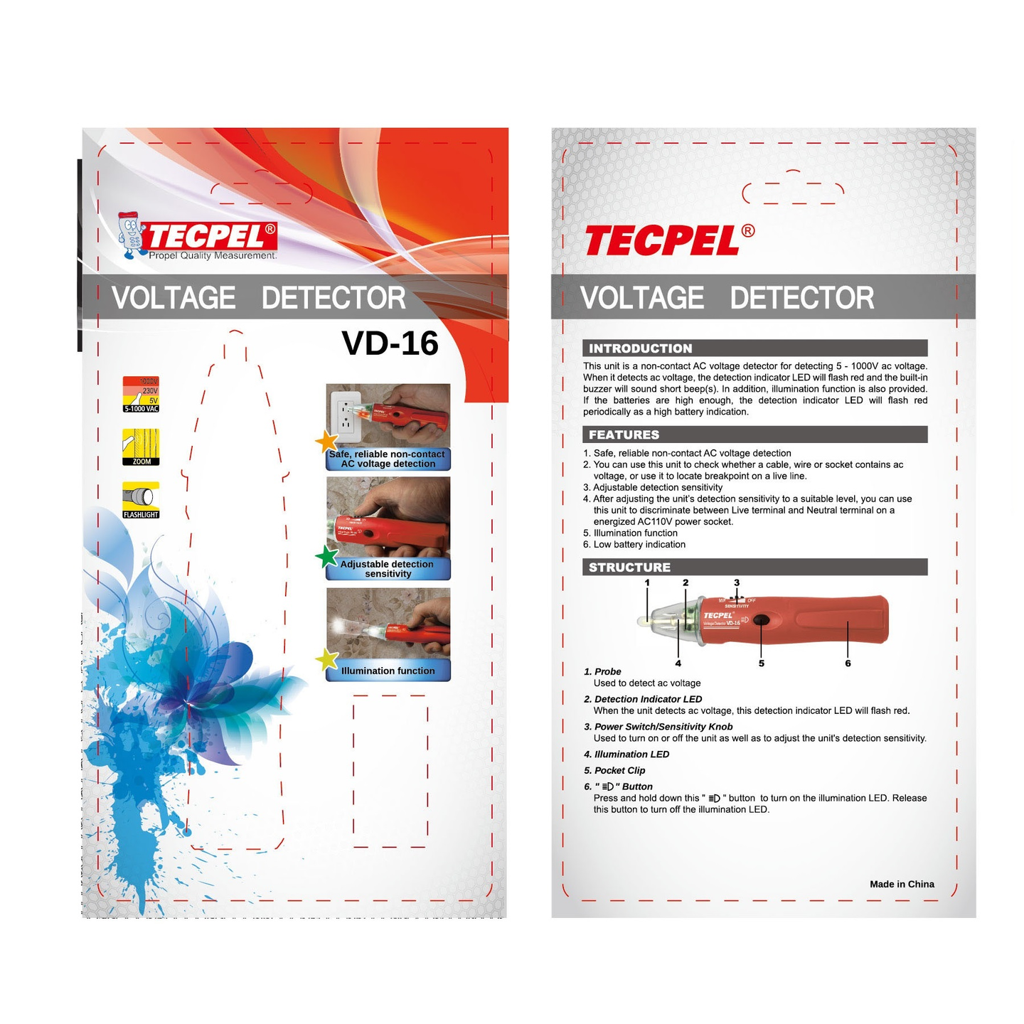 VD-16 Non Contact Voltage detector