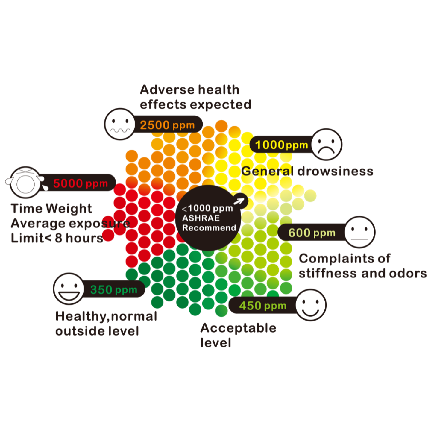 Carbon Dioxide and Temperature Display