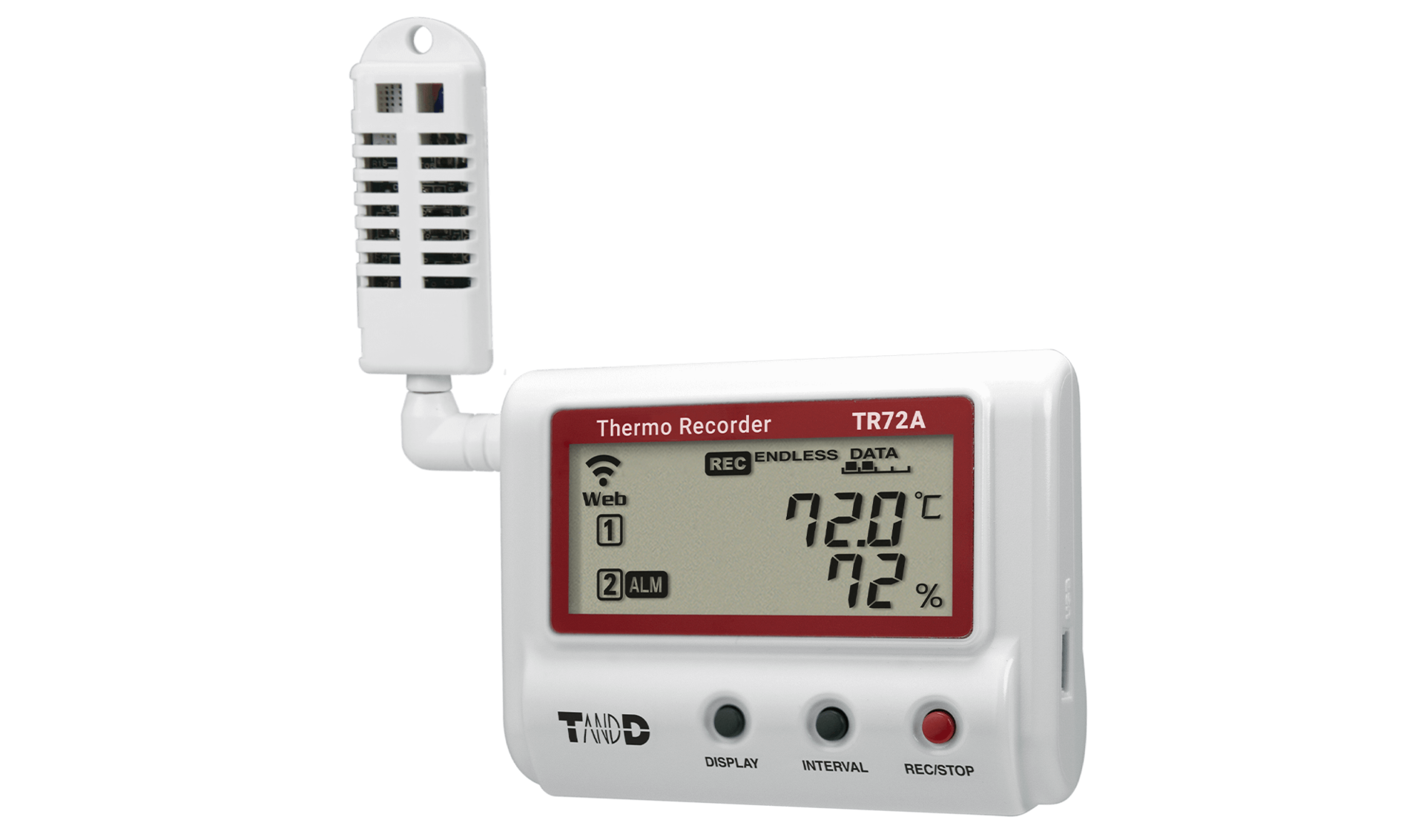 TR-72A Temperature humidity data logger